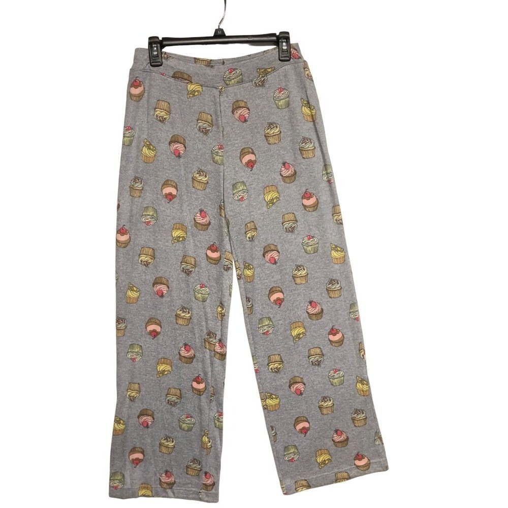 SIMPLE PLEASURES WIDE LEG PRINTED LOUNGE WEAR MD NEW WITH TAG